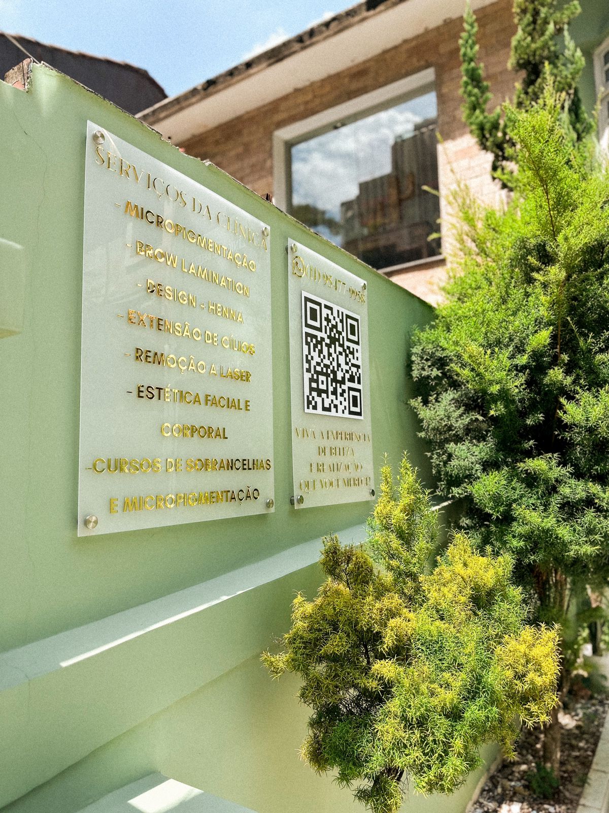 Placa de acrilico INTERNA ou EXTERNA - Imagem 4