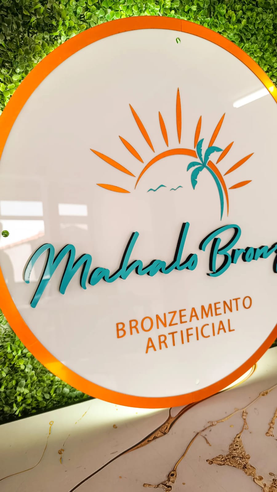 Placa de acrilico INTERNA ou EXTERNA - Imagem 8