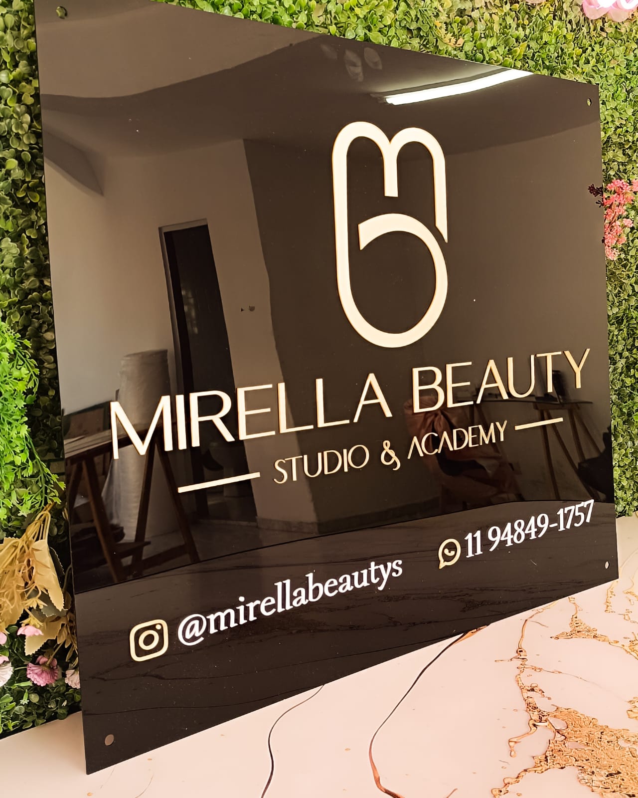 Placa de acrilico INTERNA ou EXTERNA - Imagem 6