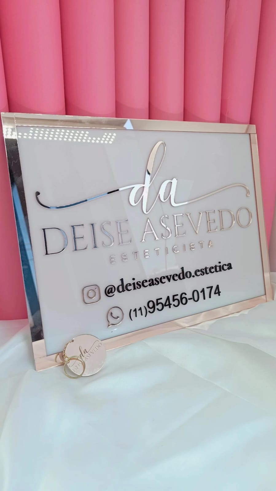 Placa de acrilico INTERNA ou EXTERNA - Imagem 7